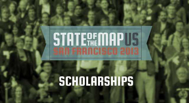 State of the Map 2013 - Scholarships