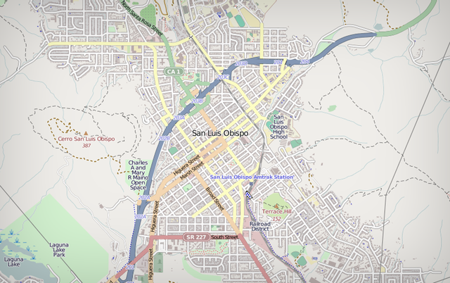 San Luis Obispo Fire Department uses OpenStreetMap