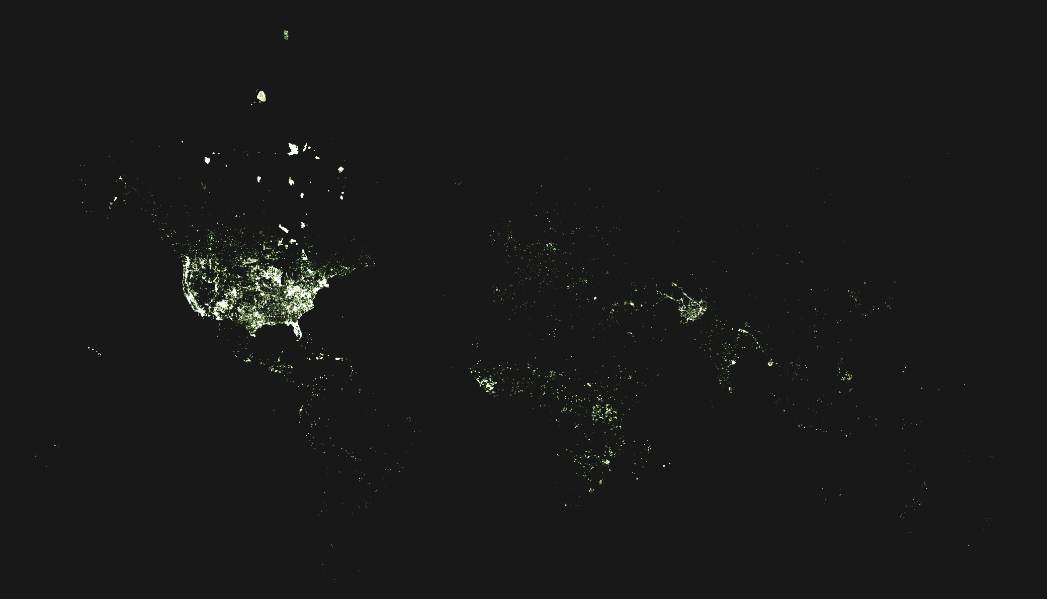 Map of where 107 respondents map in OSM 