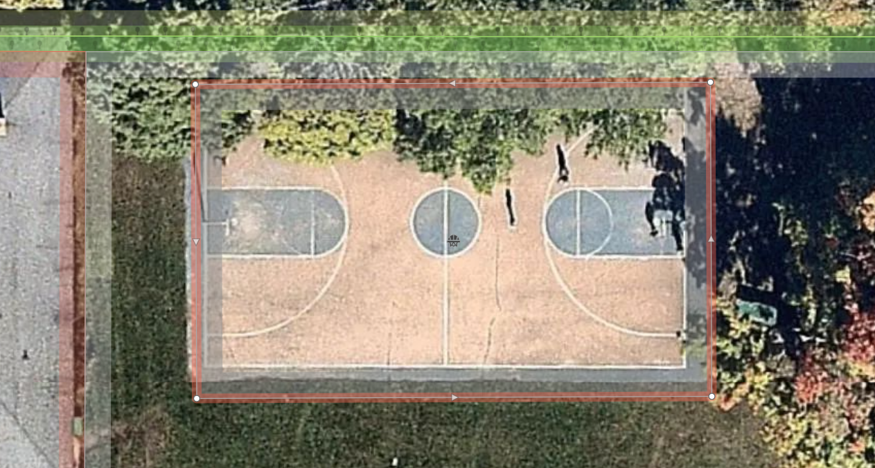 Mapping basketball courts in OSM